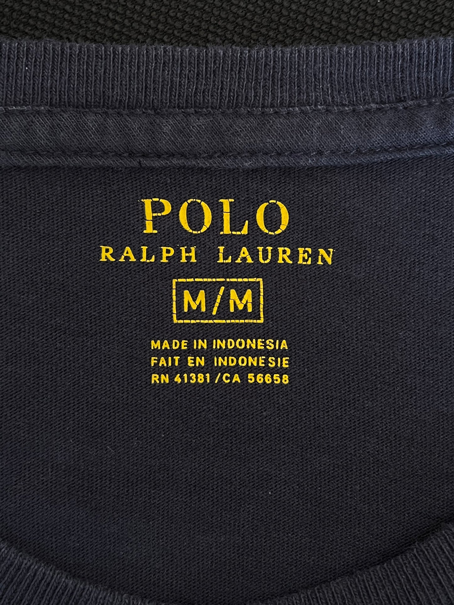 T-Shirt Ralph Lauren blu taglia XL