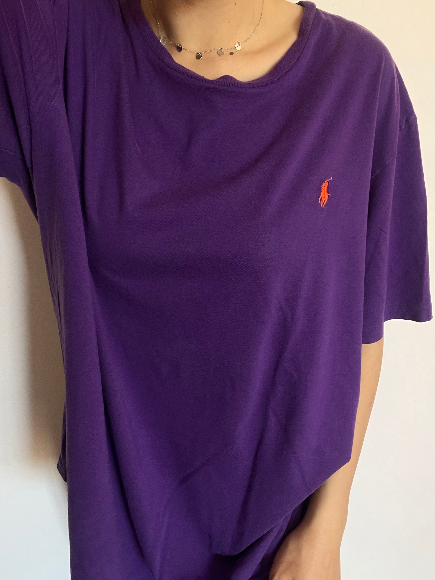 T-Shirt Ralph Lauren viola taglia XXL