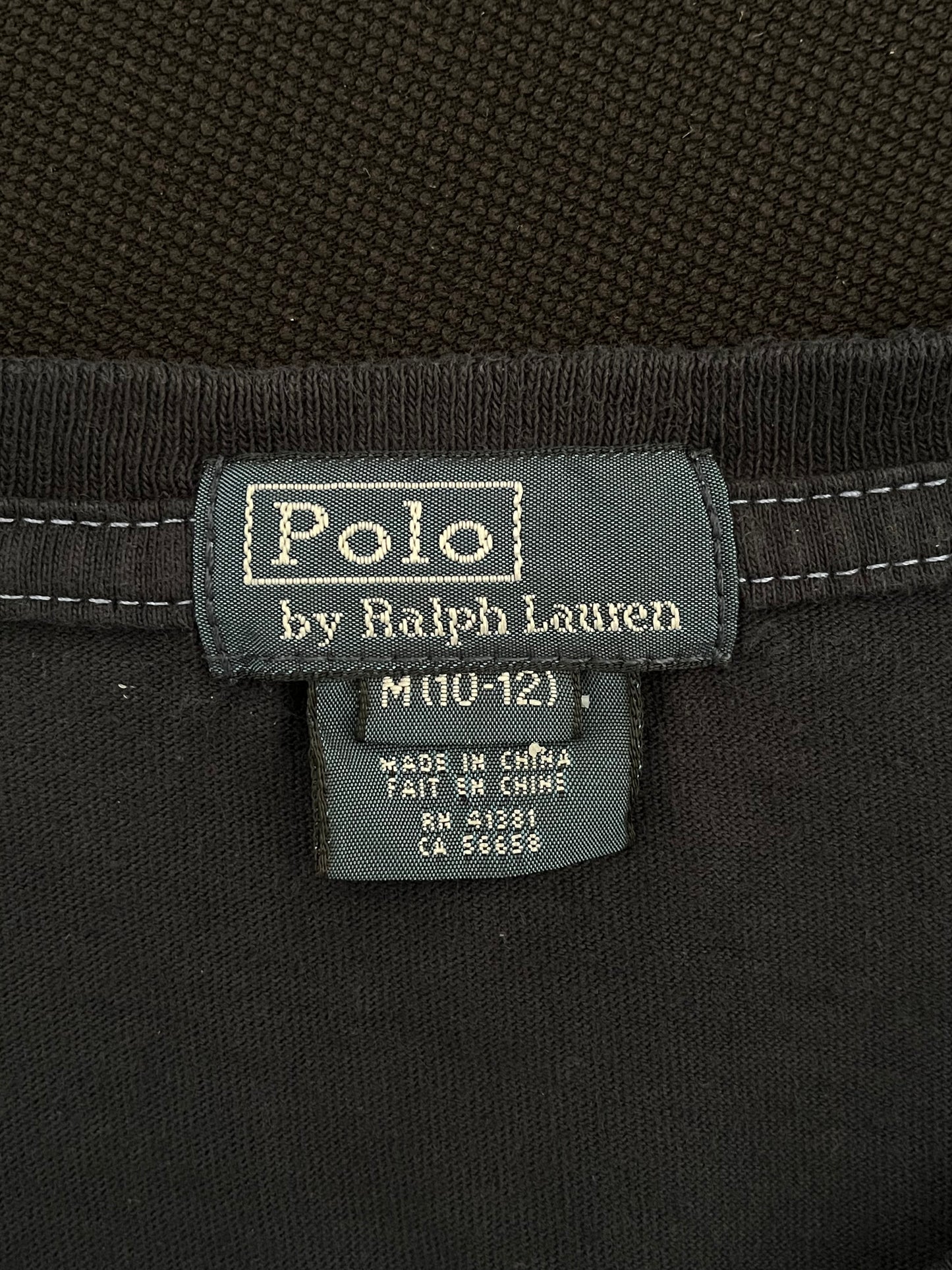 T-Shirt Ralph Lauren nera taglia M