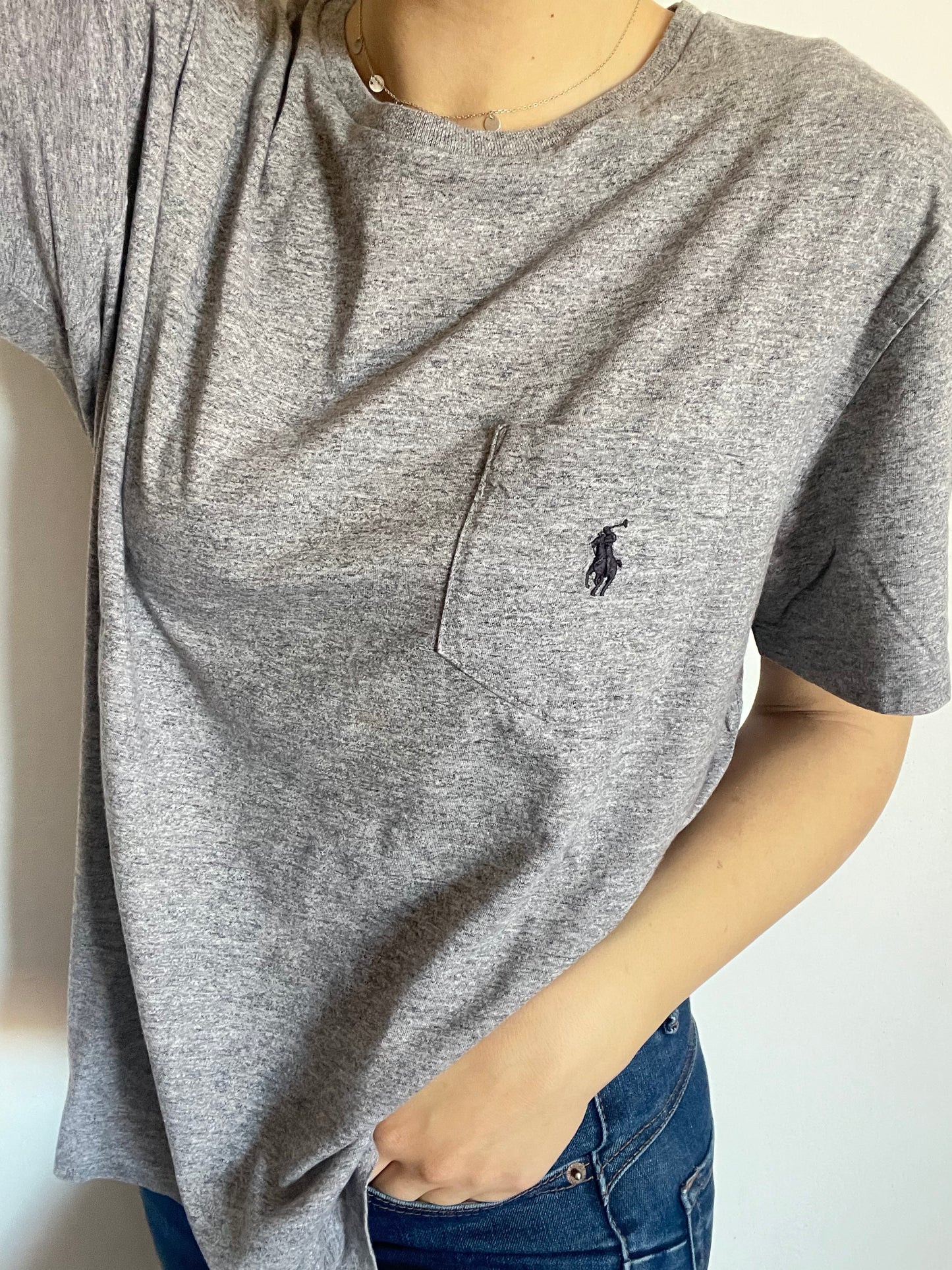 T-Shirt Ralph Lauren grigia taglia XL