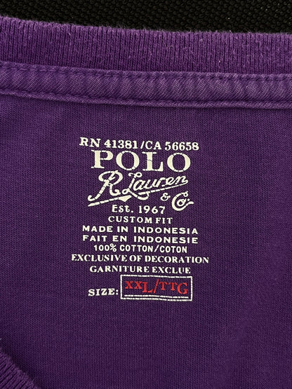 T-Shirt Ralph Lauren viola taglia XXL