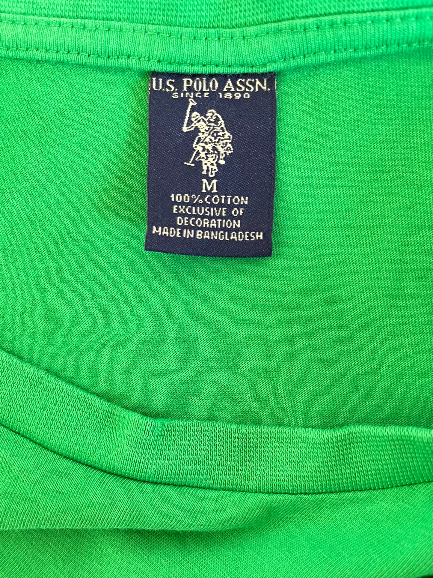 T-Shirt US Polo Assn verde taglia XL