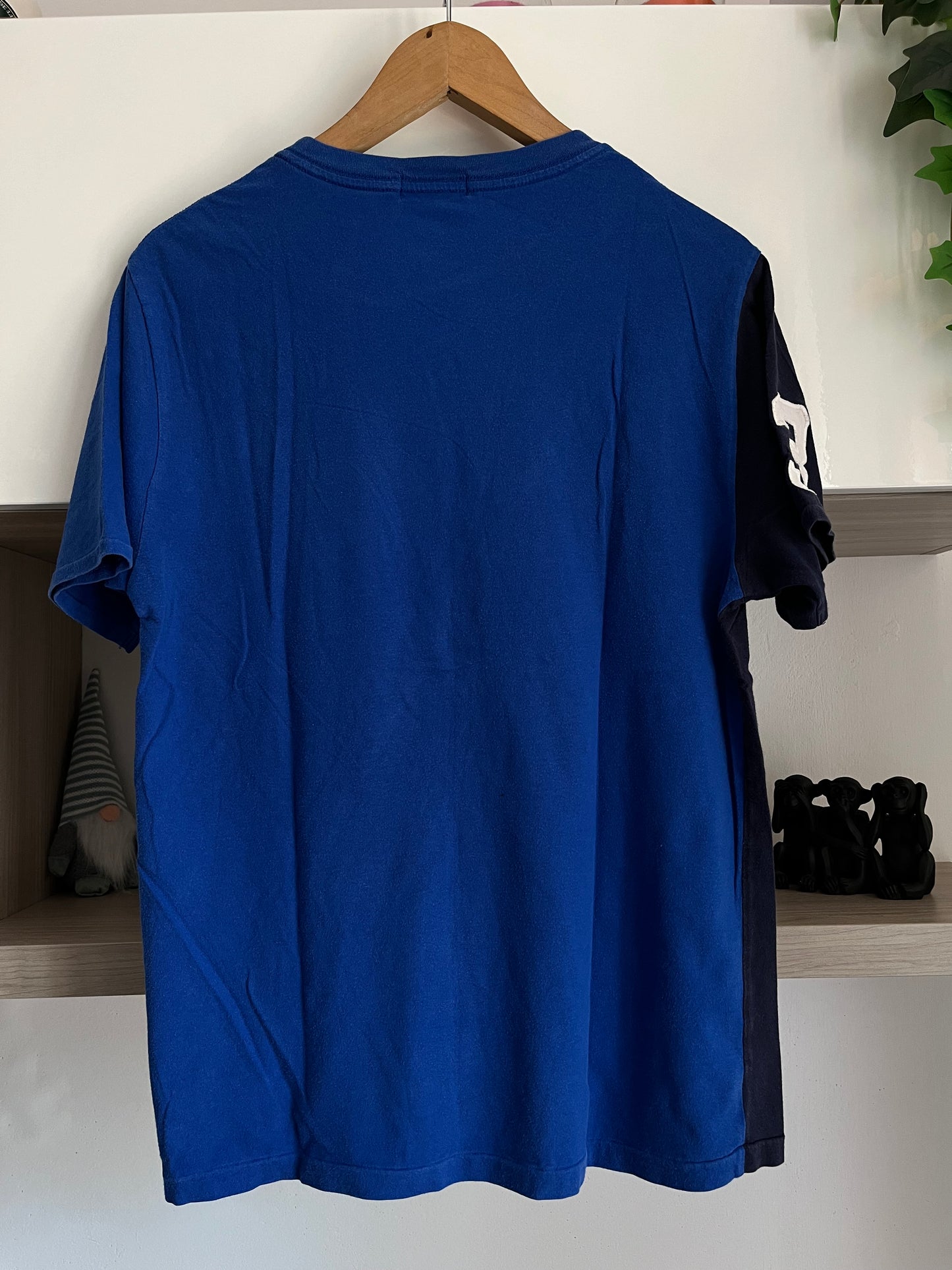 T-Shirt Ralph Lauren blu bianca e gialla taglia XL