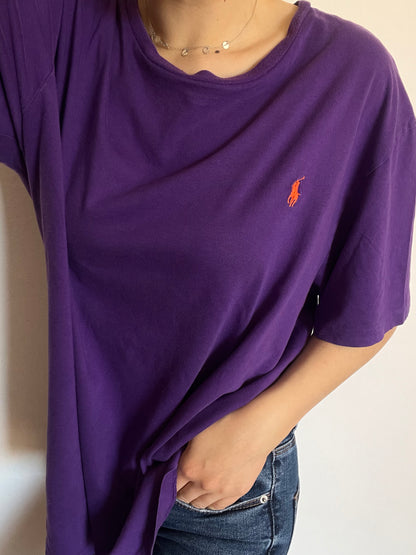 T-Shirt Ralph Lauren viola taglia XXL