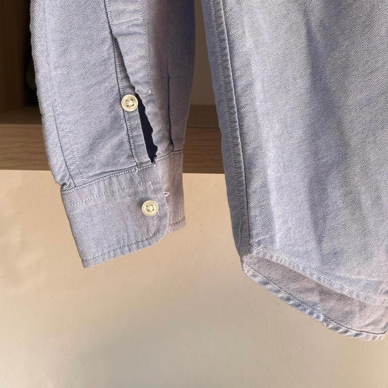 Camicia manica lunga Ralph Lauren Oxford azzurra taglia L