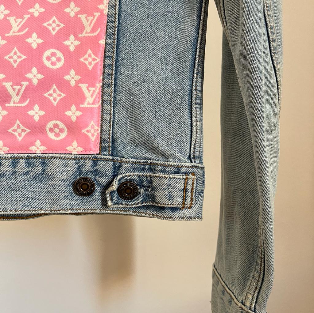 Giacca in Jeans Levi’s x Louis Vuitton taglia XS/S custom