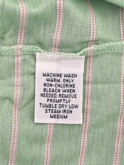 Polo Ralph Lauren verde e bianca taglia 4XL