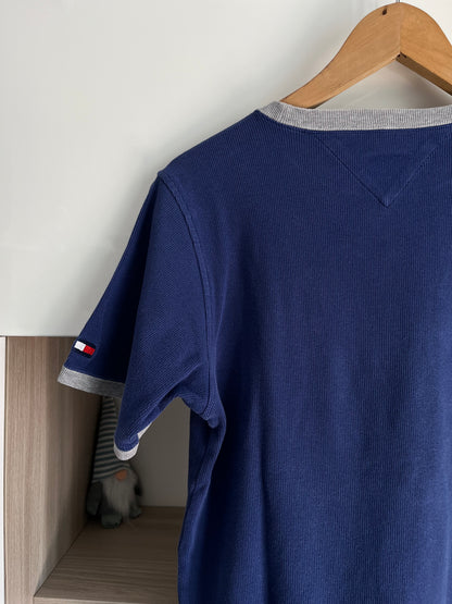 T-Shirt Tommy Hilfiger blu e grigio taglia L