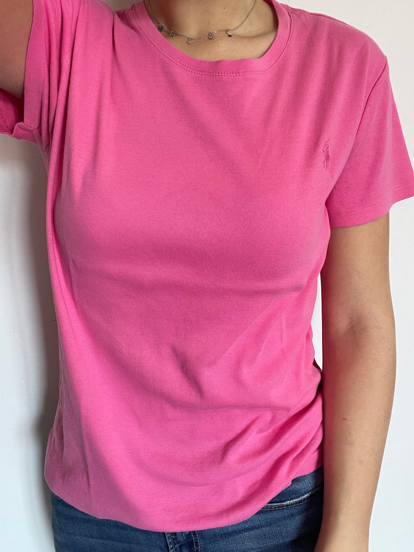 T-Shirt Ralph Lauren rosa taglia L