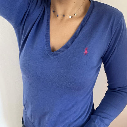 Maglione Ralph Lauren blu taglia M