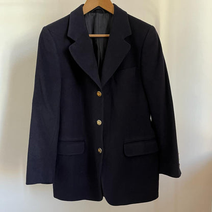 Giacca Blazer Burberry blu taglia M