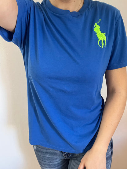 T-Shirt Ralph Lauren blu taglia L