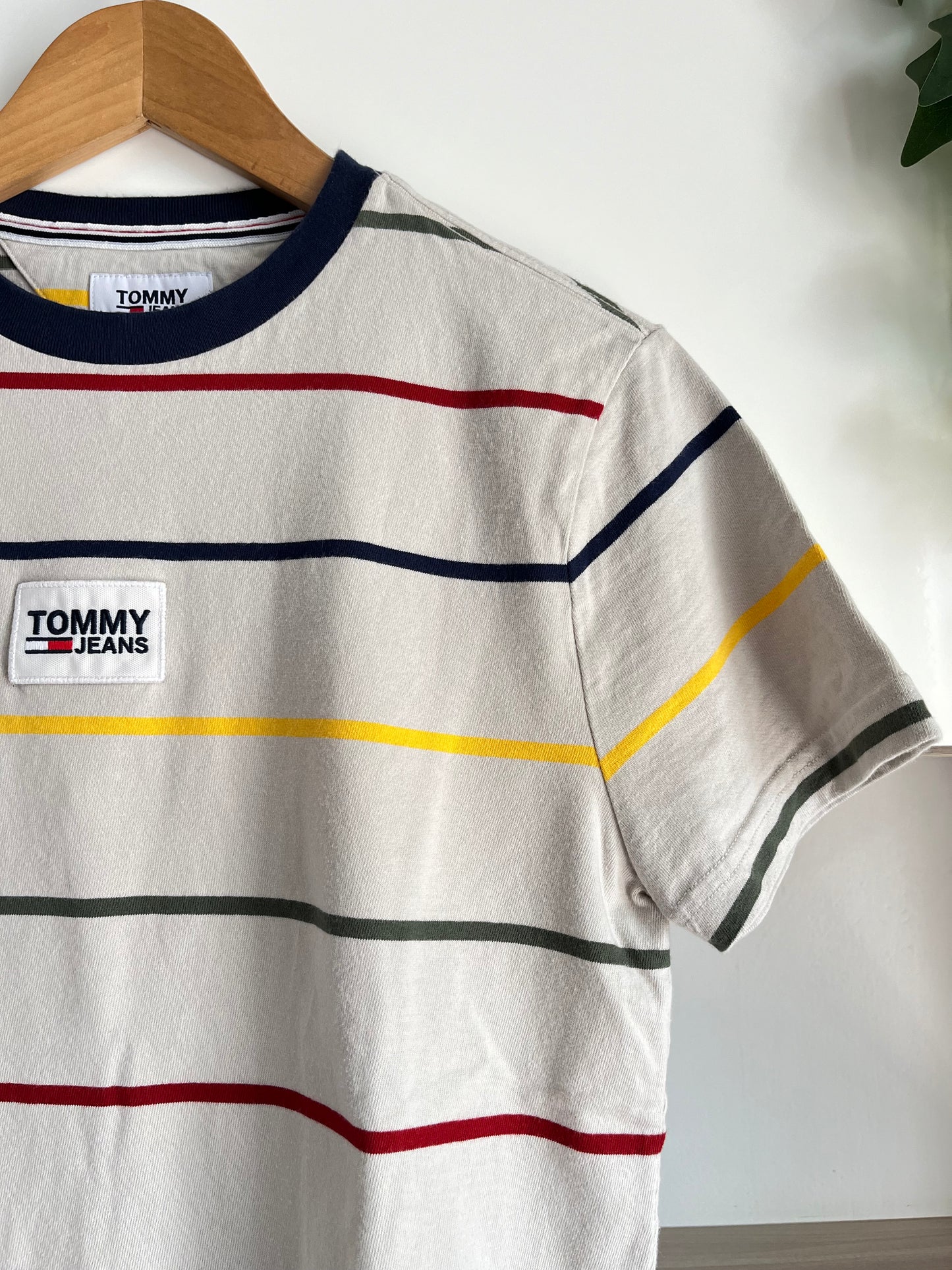 T-Shirt Tommy Hilfiger beige taglia M