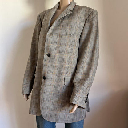 Giacca Blazer Burberry grigia taglia XL