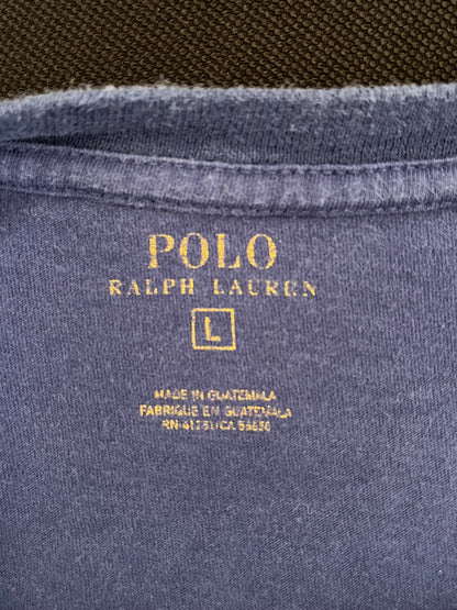 T-Shirt Ralph Lauren blu e grigia taglia L