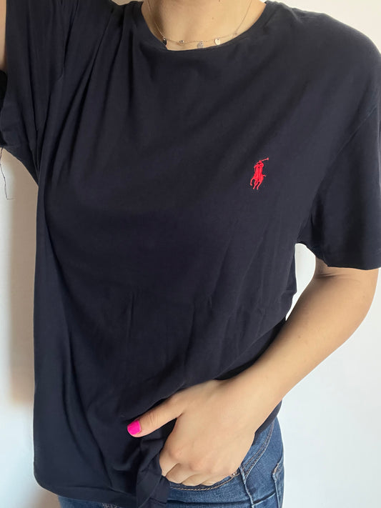 T-Shirt Ralph Lauren blu taglia XL