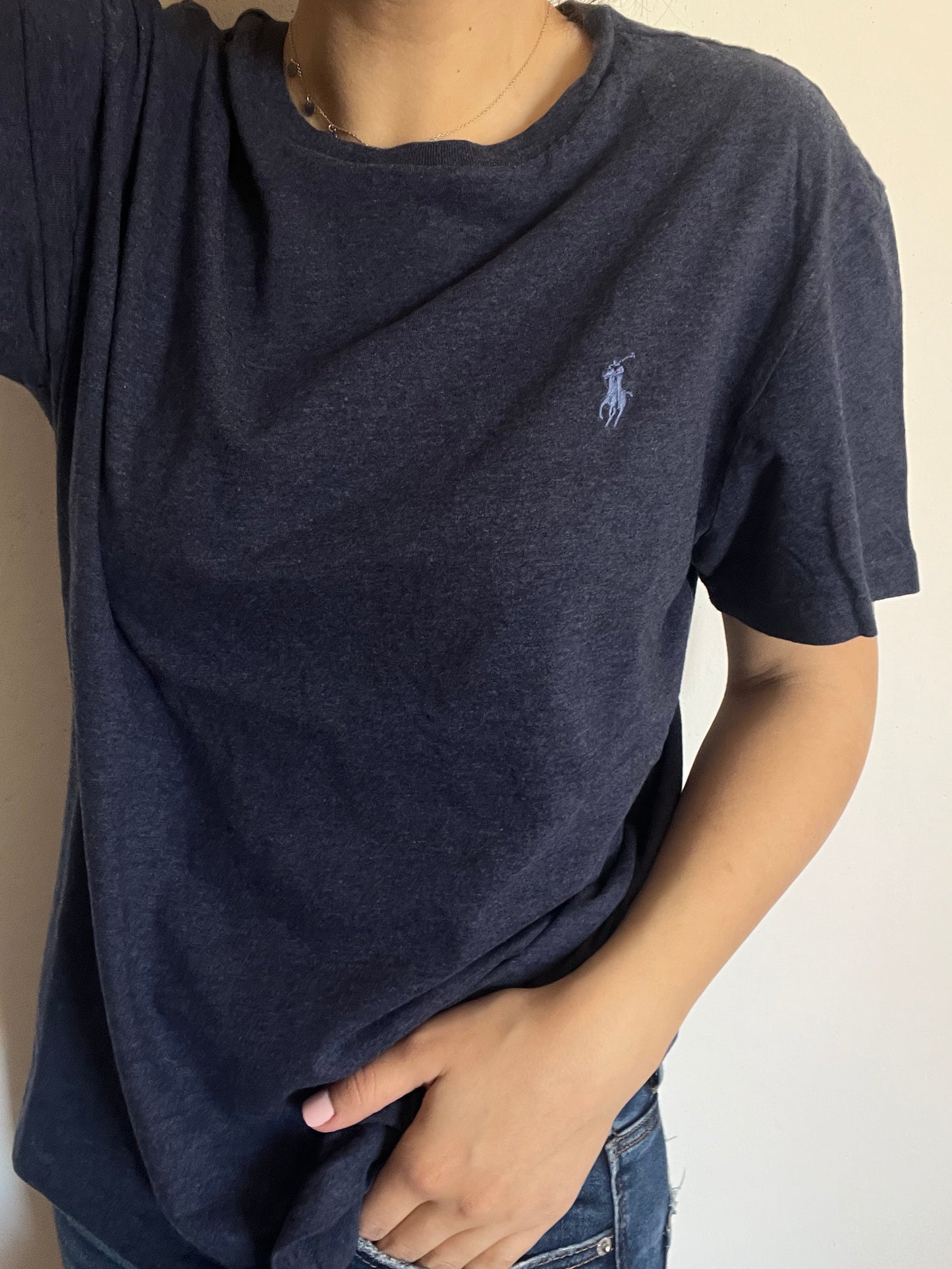 T-Shirt Ralph Lauren blu taglia XL