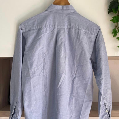 Camicia manica lunga Ralph Lauren Oxford azzurra taglia L