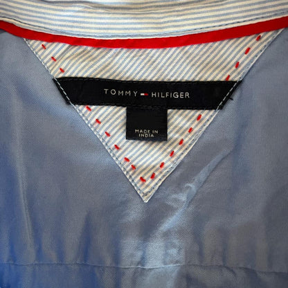 Camicia manica lunga Tommy Hilfiger azzurra taglia XL