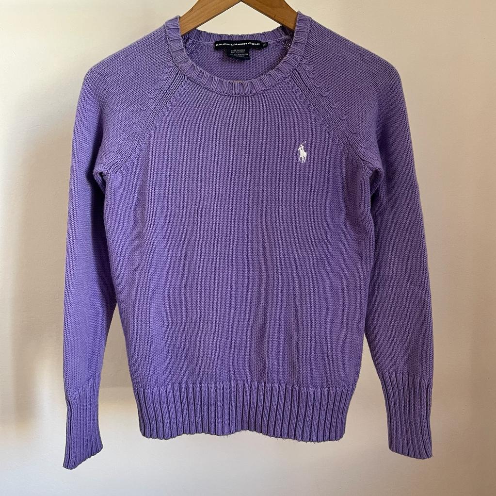 Maglione Ralph Lauren viola taglia XS