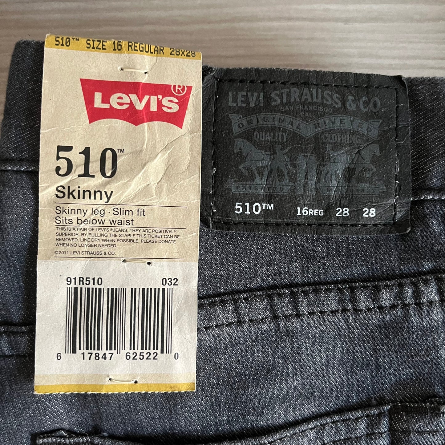 Jeans Levi’s 510 taglia 42