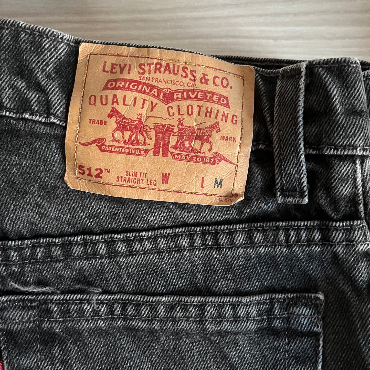 Jeans Levi’s 512 taglia 42